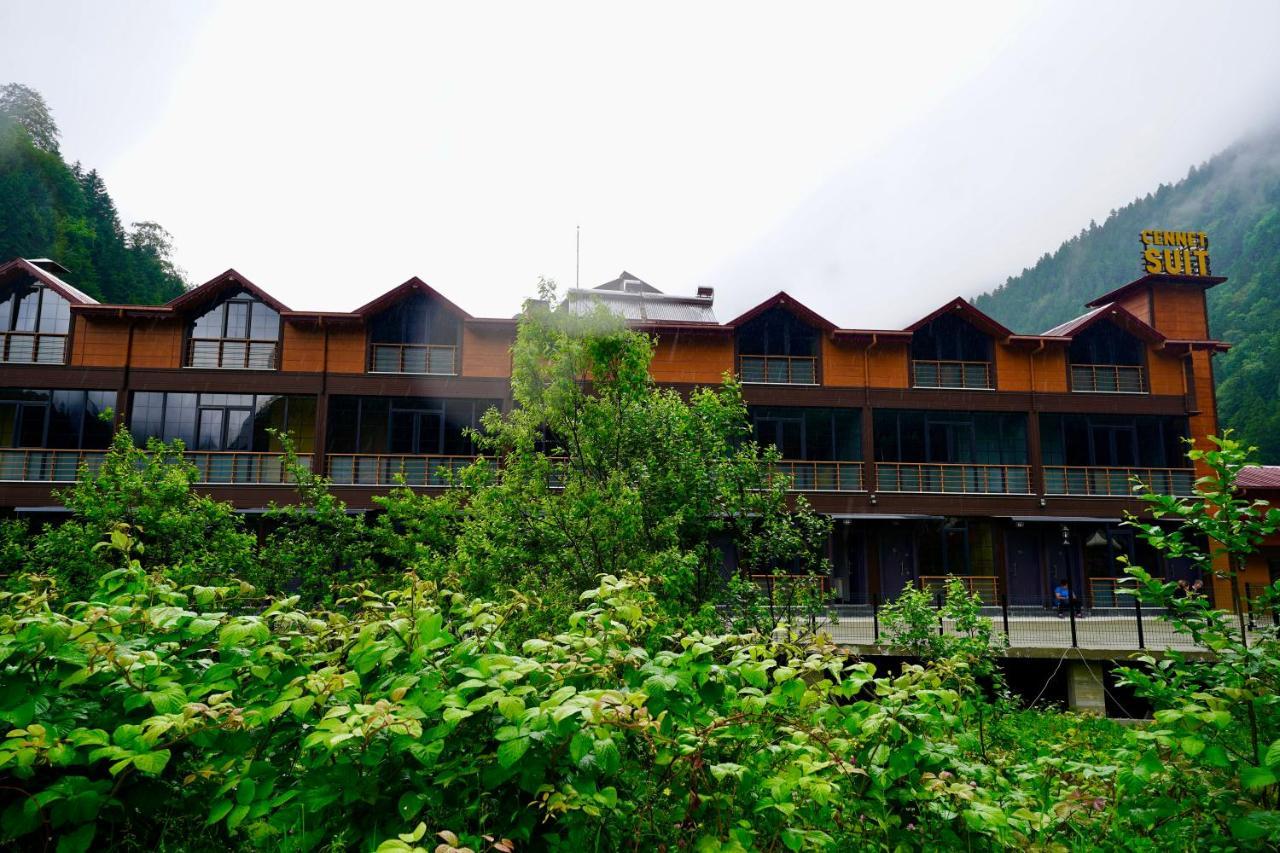 Cennet Suit Otel Uzungol Bagian luar foto