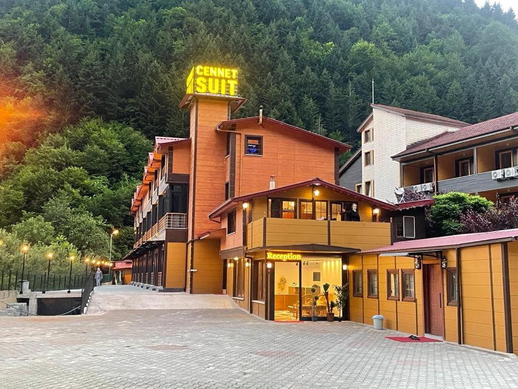 Cennet Suit Otel Uzungol Bagian luar foto