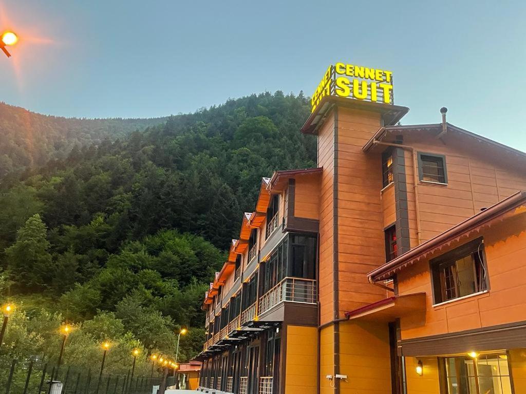 Cennet Suit Otel Uzungol Bagian luar foto