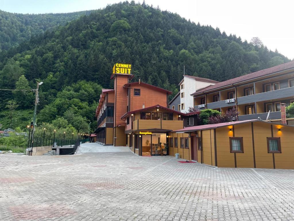 Cennet Suit Otel Uzungol Bagian luar foto