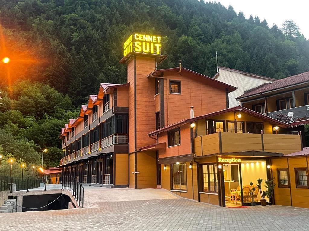 Cennet Suit Otel Uzungol Bagian luar foto
